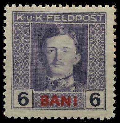 Österreich Feldpost Rumänien Nr 3 postfrisch X74281A