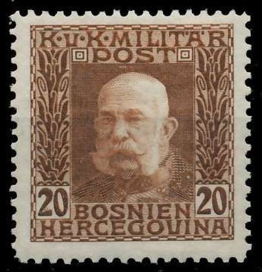 Österreich Bosnien Herzegowina Nr 71 ungebraucht X742B32