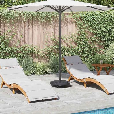vidaXL Sonnenschirmständer Art Deco Schwarz Ø 45 x 39.5 cm Eisen