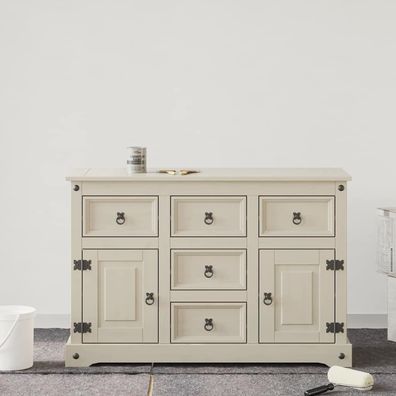 vidaXL Möbelfarbe Braun 0,75 L Wanddruck