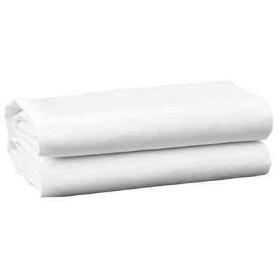vidaXL Markisenersatzstoff Weiß 1000 x 160 cm Polyester