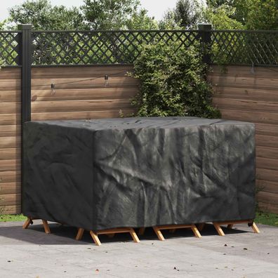 vidaXL Möbelbezug Uni Schwarz 180 x 150 x 85 cm 210D