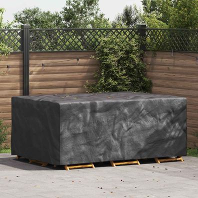vidaXL Möbelbezug Uni Schwarz 230 x 165 x 80 cm 420D