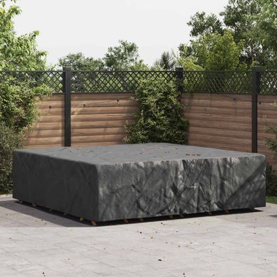 vidaXL Möbelbezug Uni Schwarz 275 x 275 x 70 cm 420D