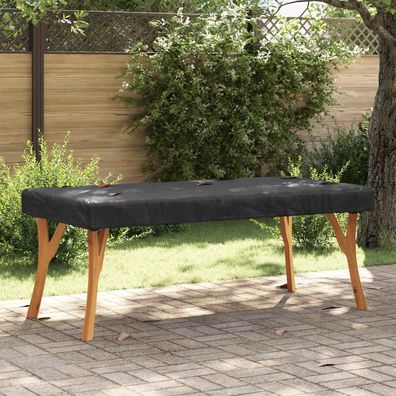 vidaXL Tischdecken Uni Schwarz 182 x 92 x 15 cm Stoff