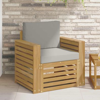vidaXL Outdoor-Sofagarnitur Polyester Weiß