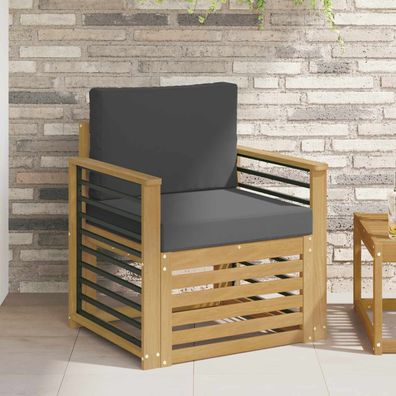 vidaXL Outdoor-Sofagarnitur Polyester Weiß