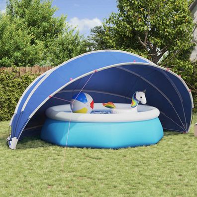 vidaXL Pool-Dome 546 x 516 x 250 cm 185T Polyester mit PU-Beschichtung