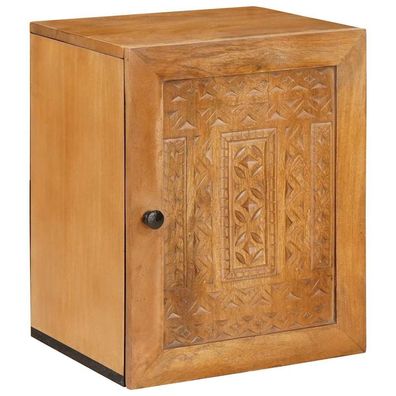 vidaXL Badezimmerschrank Hellbraun 38 x 33 x 48 cm Holzwerkstoff