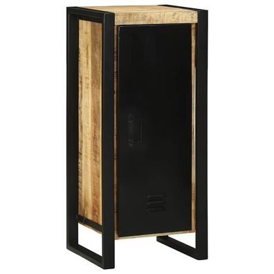 vidaXL Badezimmerschrank Braun 40 x 35 x 90 cm Massivholz Mango