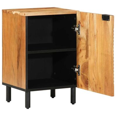 vidaXL Badezimmerschrank Braun 38 x 33 x 58 cm Massivholz Mango