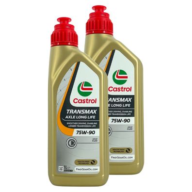Castrol Transmax Axle Long Life 75W-90 2x1 Liter