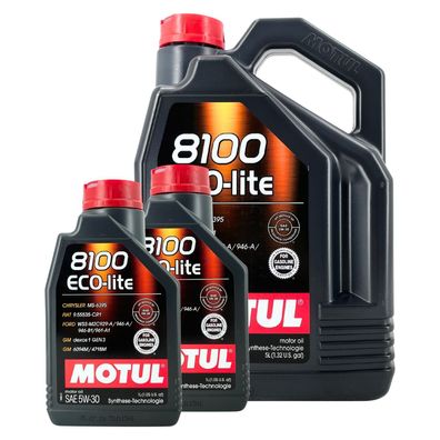 Motul 8100 Eco-lite 5W-30 5 + 2 Liter