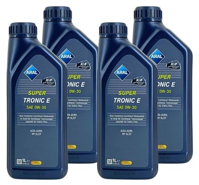 Aral SuperTronic E 0W-30 4x1 Liter