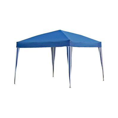 Faltpavillon 300x300 cm blau, Pavillon : blau