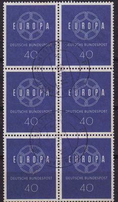 Germany BUND [1959] MiNr 0321 ( O/used ) [01] CEPT 6er schön