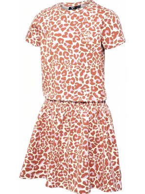 Hummel Kinder Kurzarm Kleid Hmljumpy Aop Dress S/S 219320