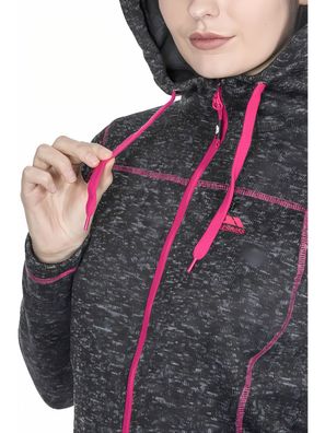 Trespass Damen Fleecejacke/Fleecepullover Odelia B - Female Fleece At300 Black Marl