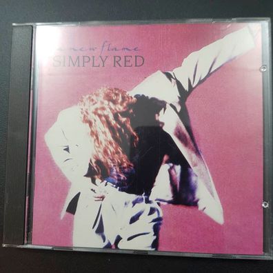 SIMPLY RED a new flame RSA RECORD Service Alsdorf Germany EX/EX (CD Album, Pop)