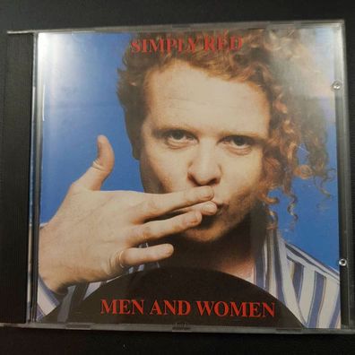 SIMPLY RED men and women RECORD SERICE GMBH Alsdorf Germany VG+/EX (CD Album)