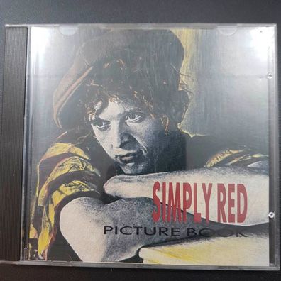SIMPLY RED picture book Polygram WGER VG+/EX (CD Album, Pop, Elektra)