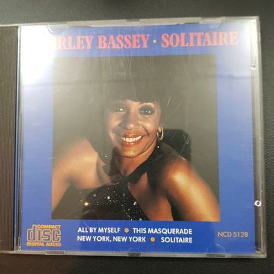 Shirley BASSEY solitaire UK VG+/VG+ (CD Album, Funk, K-Tel)