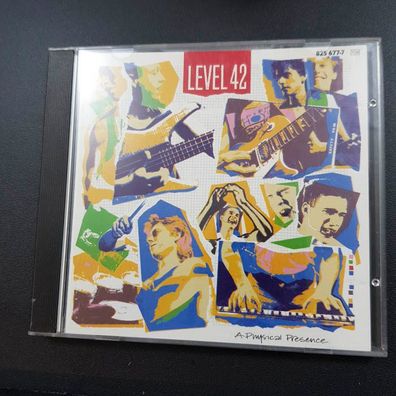 LEVEL 42 a physical presence Polygram WGER EX/EX (CD Album, Pop, Polydor)