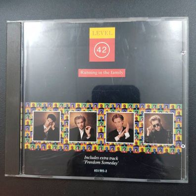 LEVEL 42 running in the family Polygram WGER VG/EX (CD Album, Pop, Polydor)