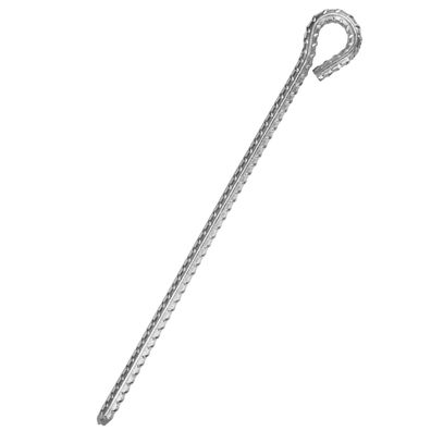 Zelthering 30 cm Ø12 mm geschlossene Öse für harten Boden robuster Hering Stahl