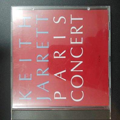 KEITH JARRET paris concert PDO WGER EX/EX (CD Album, Jazz, ECM)