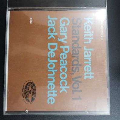 KEITH JARRET standards vol. 1 Polygram WGER VG+/EX (CD Album, Jazz, ECM)