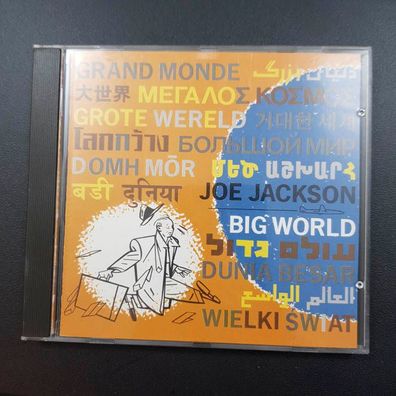 JOE Jackson big world Polygram WGER EX/VG+ (CD Album, Pop, A&M)