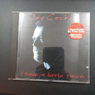 JOE COCKER have a little faith Holland EX/EX (CD Album, Pop, Capitol)