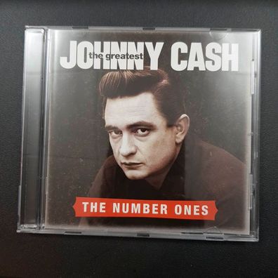 JOHNNY CASH the greatest: number ones DADC EUROPE NM/EX (CD Album, Pop, Sony)