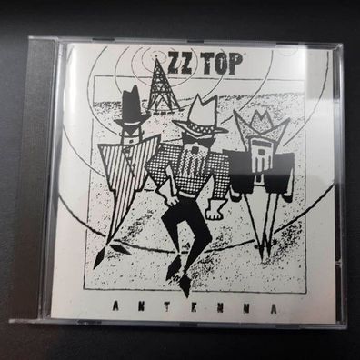 ZZ TOP antenna UK EX/EX (CD Album, Pop, RCA)