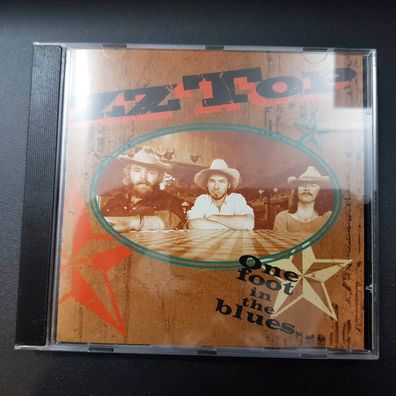 ZZ TOP one foot in the blues Germany VG+/EX (CD Album, Pop, Warner Bros.)