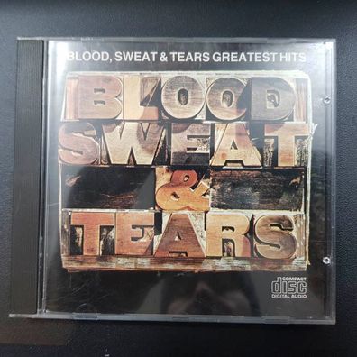 BLOOD SWEAT AND TEARS greatest hits JP/NL VG+/VG+ (CD Album, Pop, CBS)