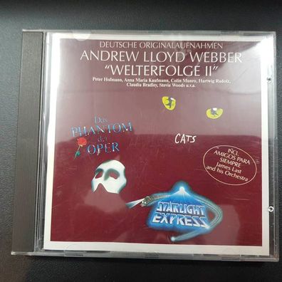 ANDREW LLOYD WEBBER welterfolge ii PMDC Germany VG+/EX (CD Album, Pop, Polydor)