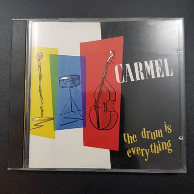 CARMEL the drum is everything Polygram WGER EX/VG+ (CD Album, Jazz, Metronome)