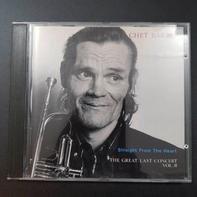 CHET BAKER straight from the heart ICM CH EX/EX (CD Album, Pop, Enja)