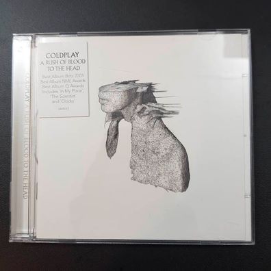 Coldplay a rush of blood to the head EUROPE EX/EX (CD Album, Pop, Parlophone)