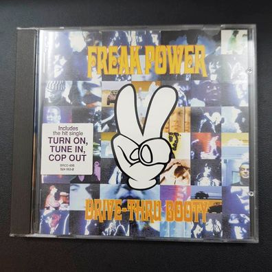 FREAK POWER drive-thru booty PMDC FRANCE NM/EX (CD Album, Funk)