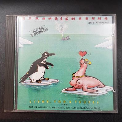 ERSTE Allgemeine Verunsicherung liebe tod & teufel teil 1 WGER EX/EX (CD Album)