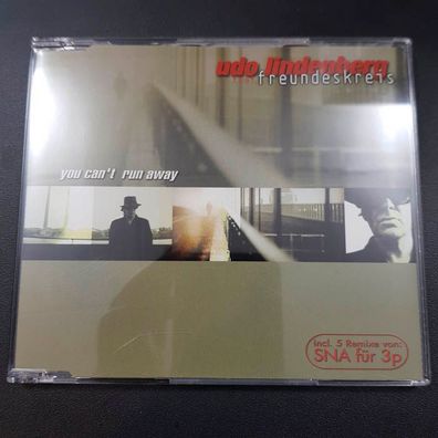 UDO Lindenberg ft. freundeskreis - you can't run away VG+/EX (MCD, Pop, Polydor)