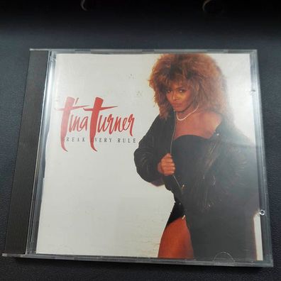 TINA TURNER break every rule Sonopress Germany VG+/EX (CD Album, Pop, Capitol)