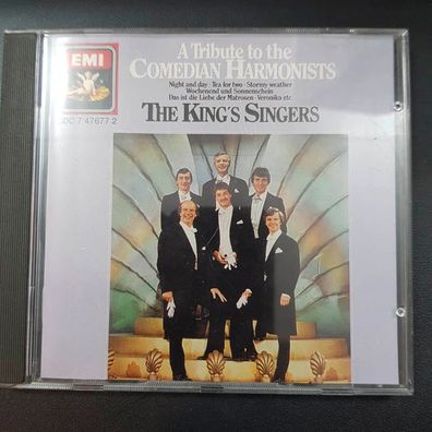 KING'S Singers tribute to comedian harmonists Germany EX/EX (CD Album, Pop, EMI)