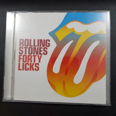 Rolling STONES forty licks EMI UDEN EUROPE EX/EX (2CD, Pop, Rolling Stones)