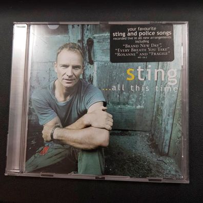 STING all this time EUROPE EX/EX (CD Album, Pop, A&M)
