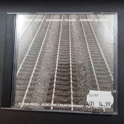 STEVE REICH different trains / electric counterpoint Germany EX/EX (CD Album)