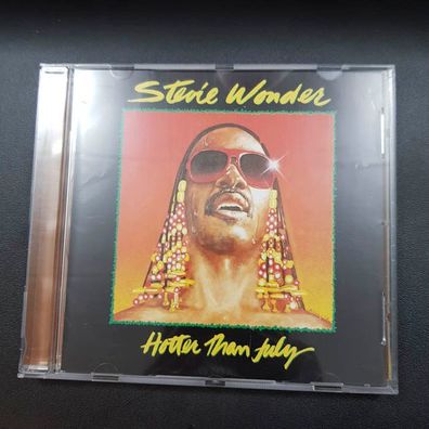 STEVIE WONDER hotter than july EDC Germany EX/EX (CD Album, Funk, Motown)